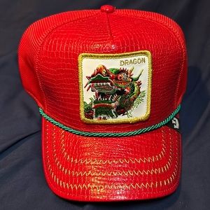 Goorin Bros “ Year of the Dragon “ Friday Fresh Limited Edition Drop Red